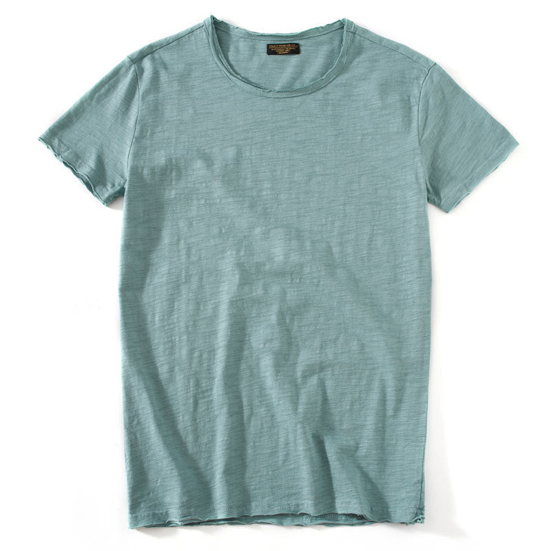 Loke – Basic-T-Shirt mit weicher Struktur