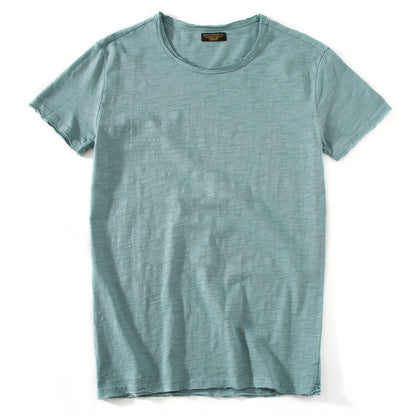 Loke – Basic-T-Shirt mit weicher Struktur