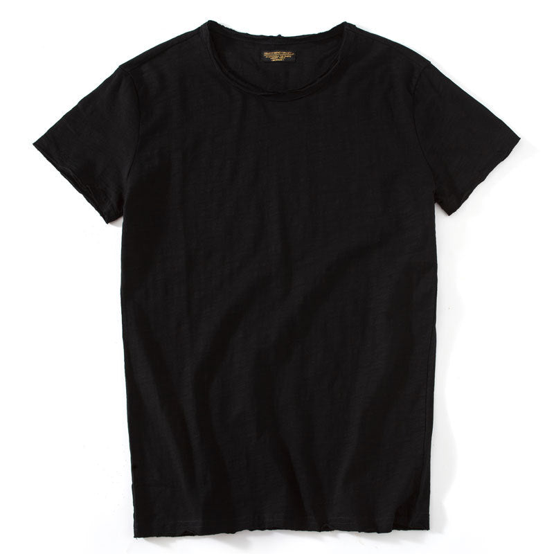 Loke – Basic-T-Shirt mit weicher Struktur