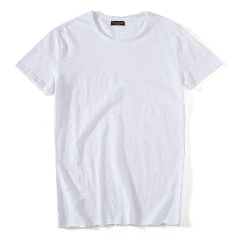 Loke – Basic-T-Shirt mit weicher Struktur