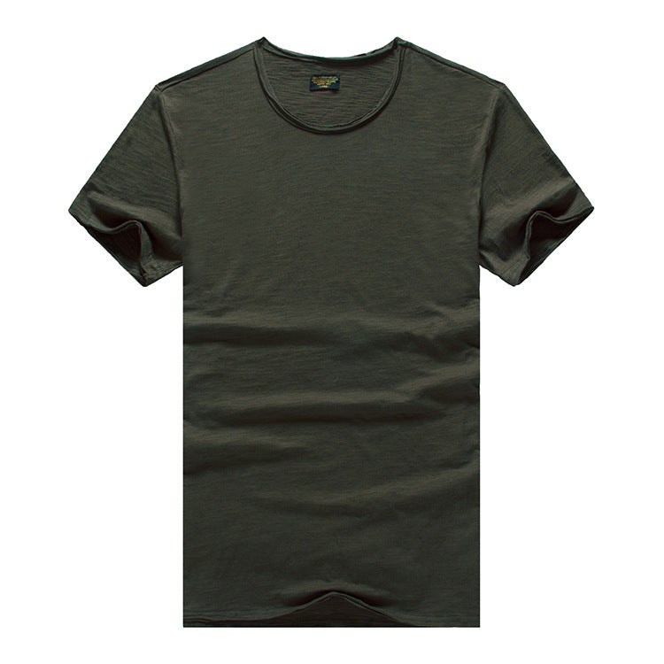 Loke – Basic-T-Shirt mit weicher Struktur