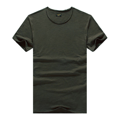 Loke – Basic-T-Shirt mit weicher Struktur