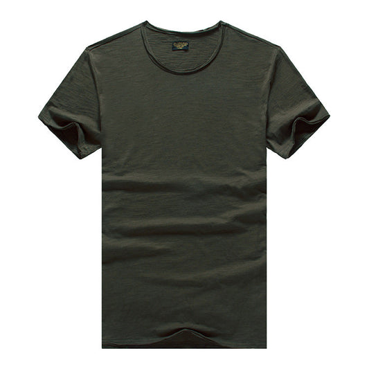 Loke – Basic-T-Shirt mit weicher Struktur