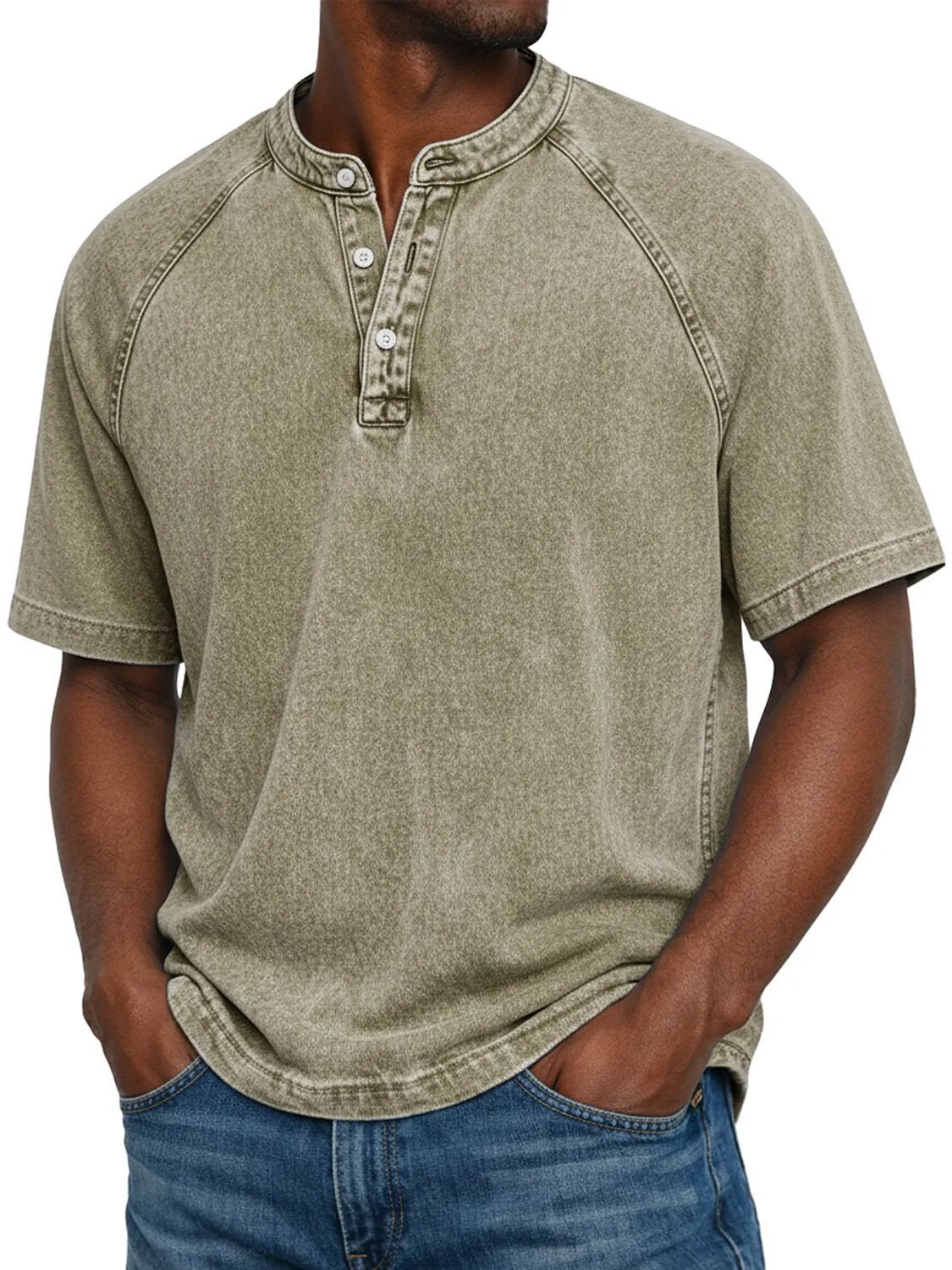Sune – T-shirt med avslappnad vintage-look | 1+2 gratis
