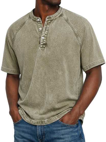 Sune – T-shirt med avslappnad vintage-look | 1+2 gratis