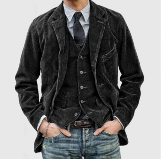 HYMAN™ | Vintage-Cordblazer & Weste