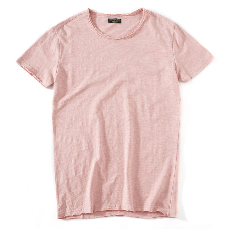Loke – Basic-T-Shirt mit weicher Struktur