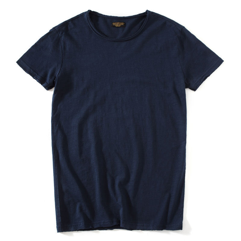 Loke – Basic-T-Shirt mit weicher Struktur