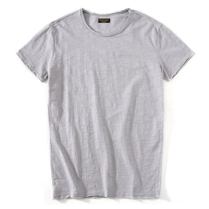 Loke – Basic-T-Shirt mit weicher Struktur
